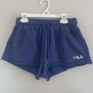 Small Blue FILA Shorts